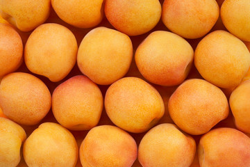 Healthy natural food, background. Apricot