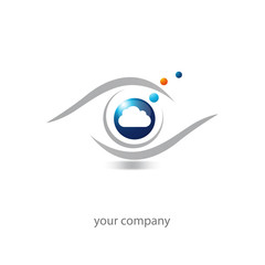 logo cloud, internet,web