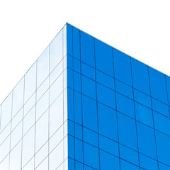 Fototapeta premium modern office building against the blue sky