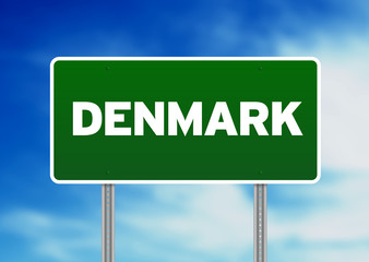 Obraz premium Denmark Highway Sign