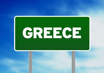 Greece Highway Sign
