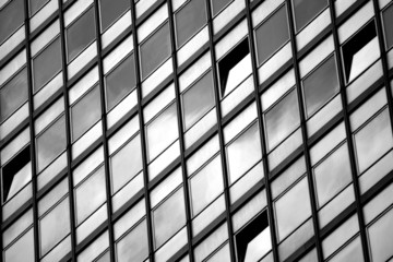 sfondo architettonico astratto di finestre di un edificio