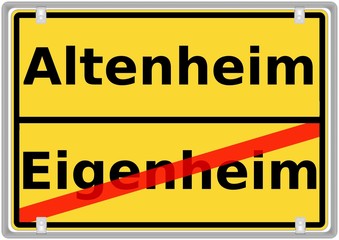 Altenheim vs. Eigenheim