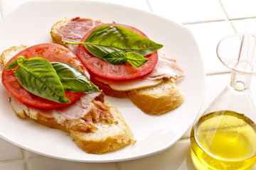 オープンサンド