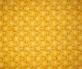 block printing on fabric swatch , Jaipur, Rajasthan, India