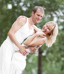 Fototapeta premium young couple