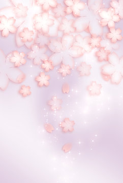 桜の背景