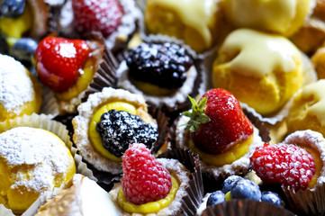 tray of assorted pastries