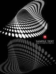 background composition, Web template (halftone)