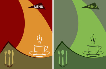 Coffee Menu Card Template