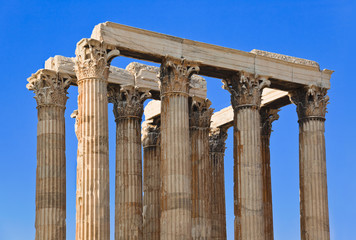 Temple of Zeus at Athens, Greece