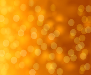 Plakat Glittering orange light background vector