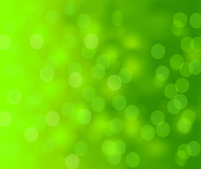 Obraz premium Abstract background with bright green magic lights