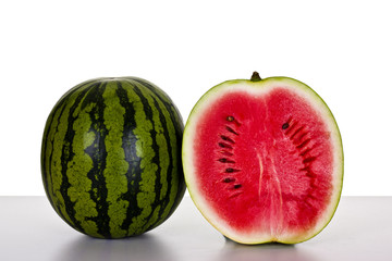 aufgeschnittene Melone