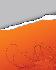 Tear paper - abstract