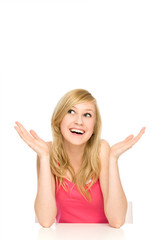 Fototapeta premium Happy young woman