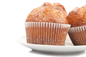 Muffin isolated