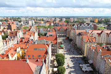 Gdansk, Poland - aerial view