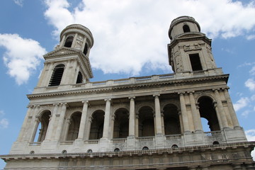 Fototapeta na wymiar Paris06 - Kościół Saint-Sulpice