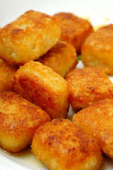 kartoffelsalat mit fischnuggets und roter beete #4