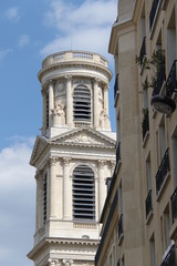Fototapeta na wymiar Église Saint-Sulpice à Paris