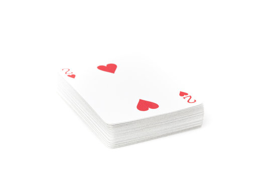 A set of playing cards