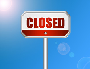 closed sign