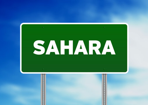 Sahara Highway  Sign