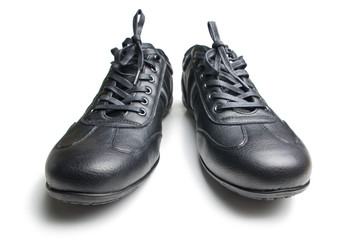Black sport shoes