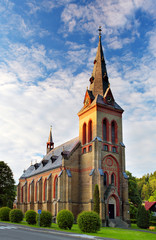 Nice Catholic Church in eastern Europe