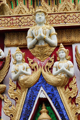 Fototapeta premium Seekan temple in Bangkok, Thailand.