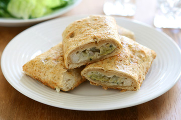 Chicken Artichoke Calzone