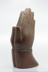 Carved Praying Hands