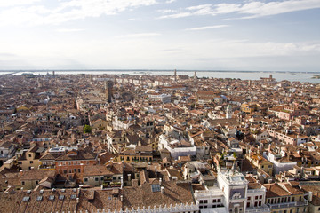 Naklejka premium Cityscape of Venice
