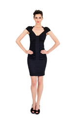 Fototapeta premium fashion woman posing