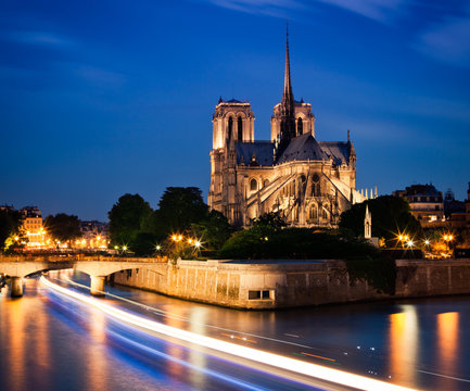 Fototapeta Cathédrale Notre Dame de Paris, France