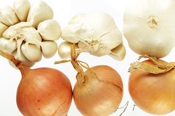 Garlic and onions