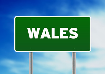Wales Highway Sign
