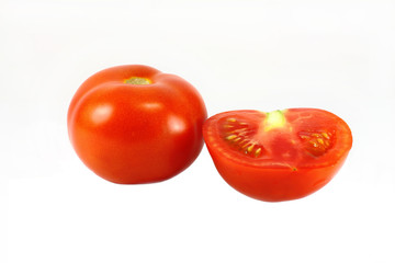 tomato isolated on white background