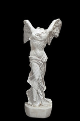 Greek classical statue of 'Nike' from Samothrace - obrazy, fototapety, plakaty