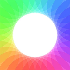 Rainbow wheel vector © Dreaming Andy