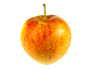 Wet apple