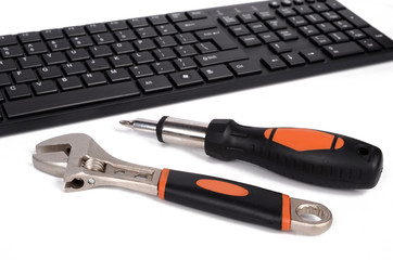 Computer repair concept