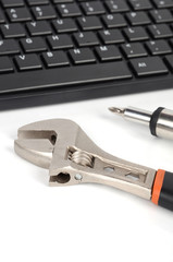 Computer repair concept