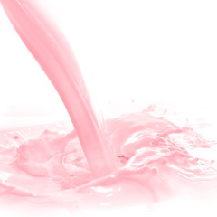 strawberry milk splash