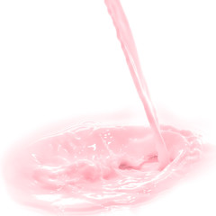 strawberry milk splash