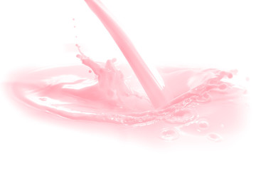 strawberry milk splash