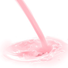 strawberry milk splash