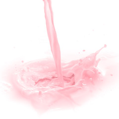 strawberry milk splash
