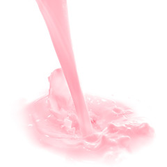 strawberry milk splash
